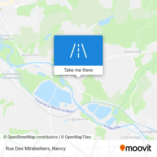 Rue Des Mirabelliers map