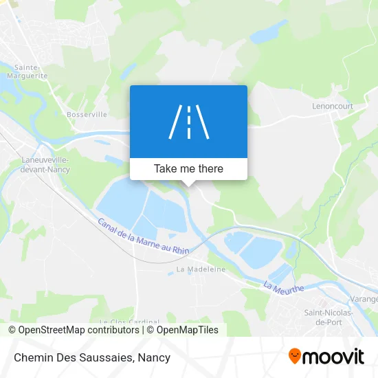 Chemin Des Saussaies map