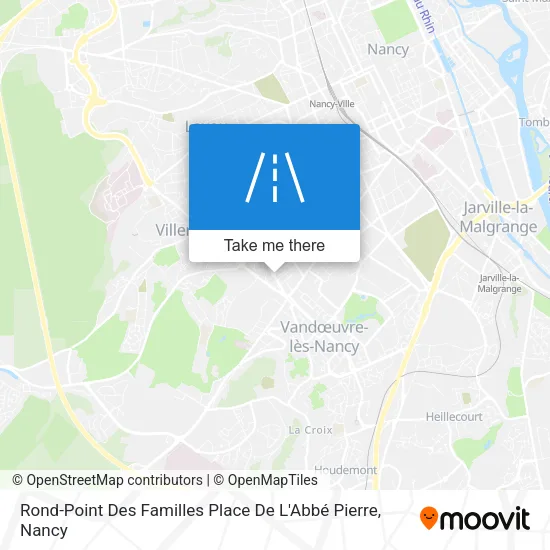 Rond-Point Des Familles Place De L'Abbé Pierre map