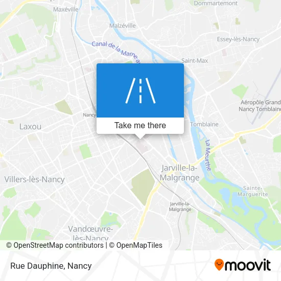 Rue Dauphine map