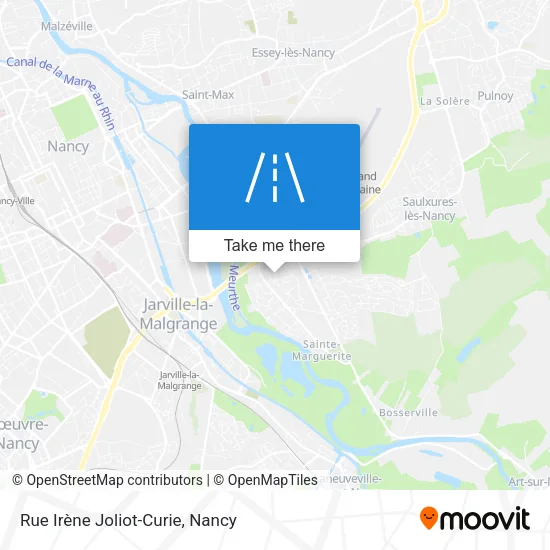 Rue Irène Joliot-Curie map