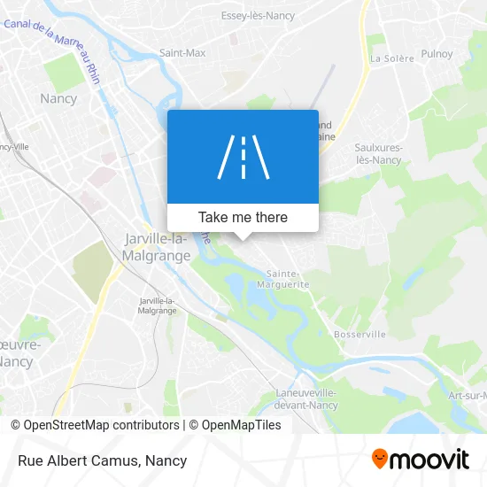 Rue Albert Camus map