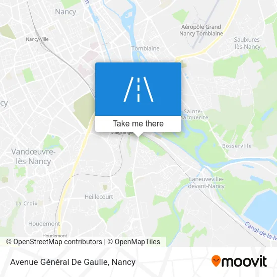 Avenue Général De Gaulle map