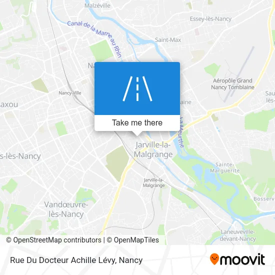 Rue Du Docteur Achille Lévy map