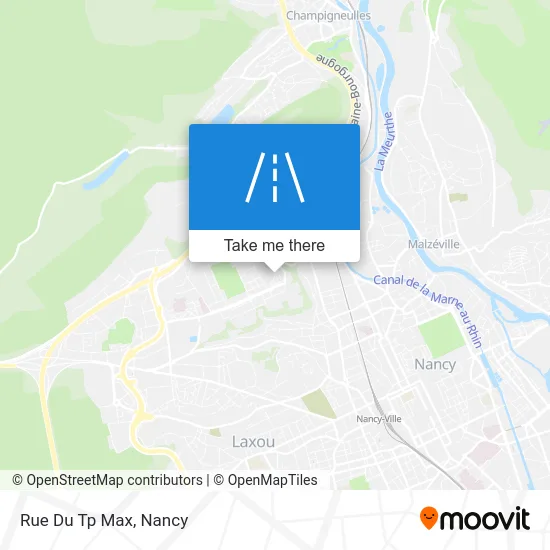 Rue Du Tp Max map