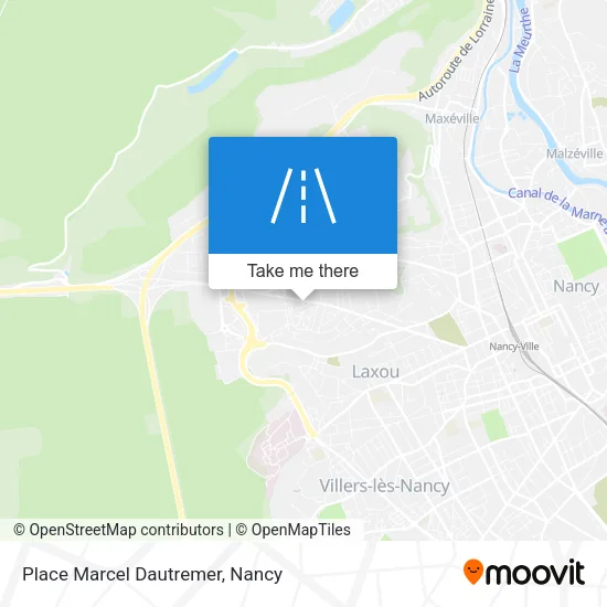 Place Marcel Dautremer map