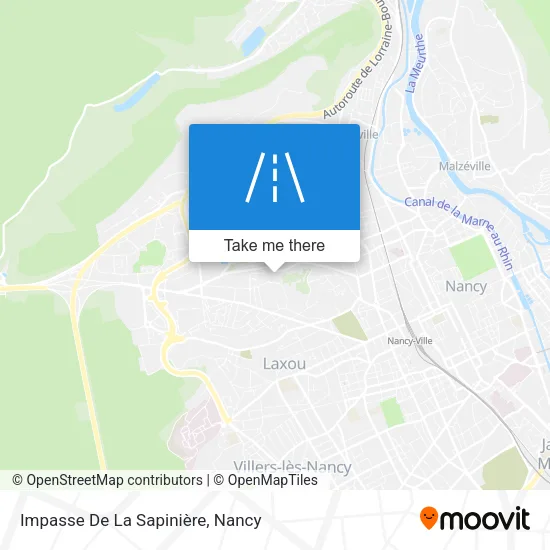 Impasse De La Sapinière map