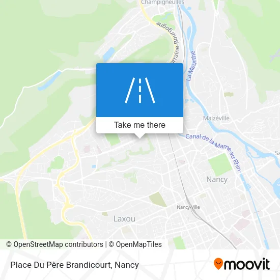 Place Du Père Brandicourt map