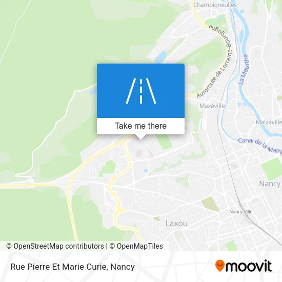 Rue Pierre Et Marie Curie map