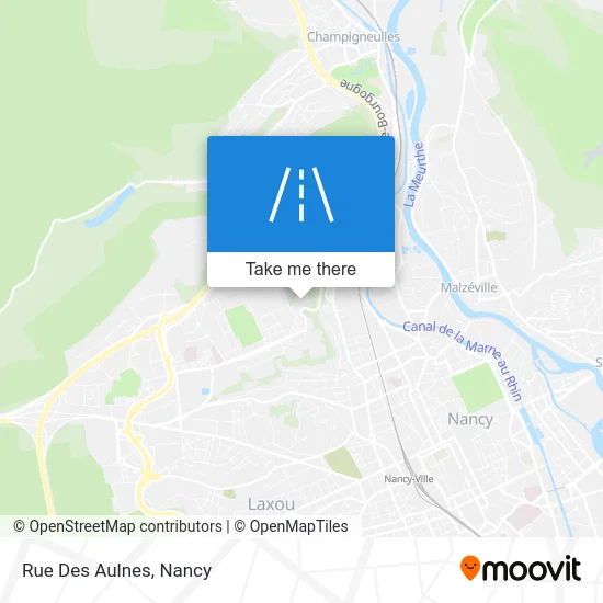 Rue Des Aulnes map