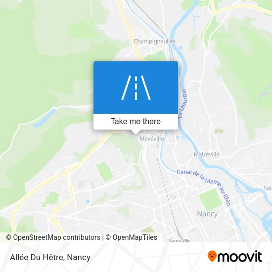 Allée Du Hêtre map