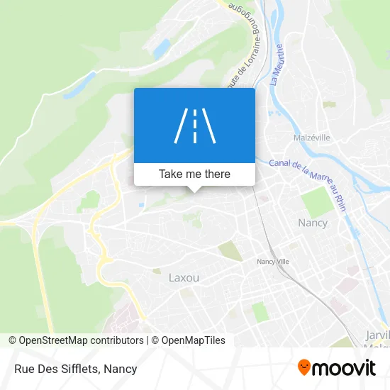 Rue Des Sifflets map