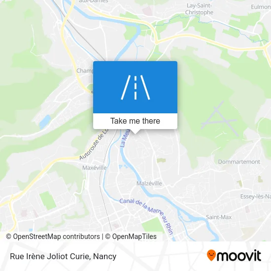 Rue Irène Joliot Curie map
