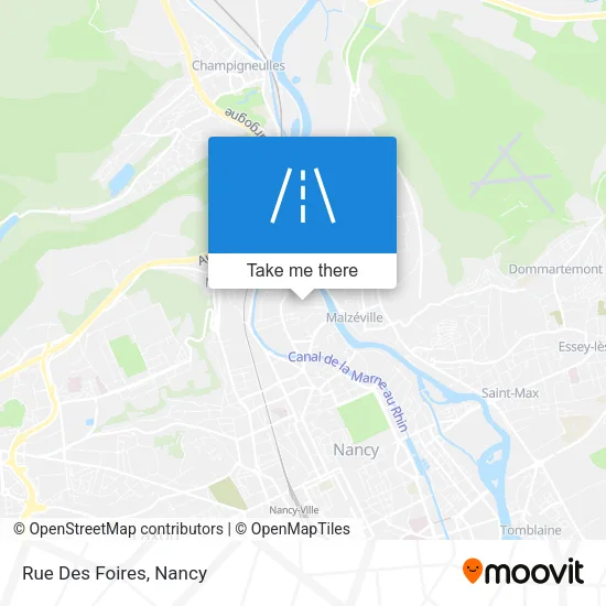 Rue Des Foires map