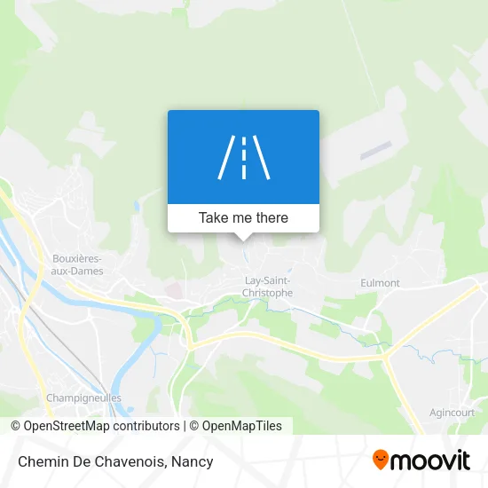 Chemin De Chavenois map
