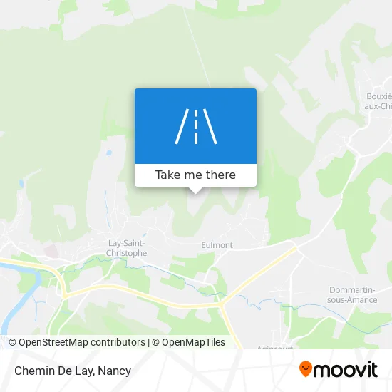 Chemin De Lay map