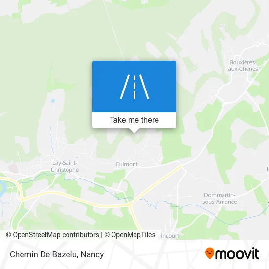 Chemin De Bazelu map