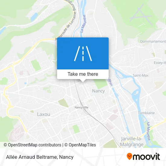 Allée Arnaud Beltrame map