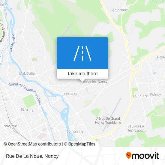 Rue De La Noue map