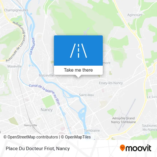 Place Du Docteur Friot map