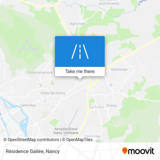 Résidence Gallée map