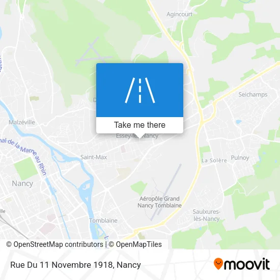 Rue Du 11 Novembre 1918 map