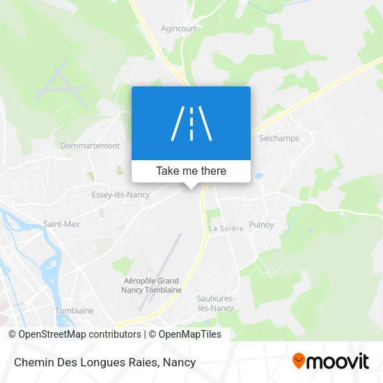 Chemin Des Longues Raies map