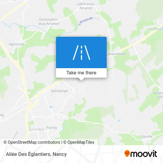 Allée Des Églantiers map