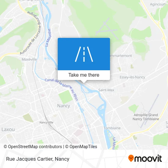 Rue Jacques Cartier map