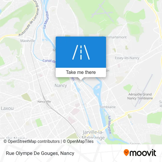 Rue Olympe De Gouges map