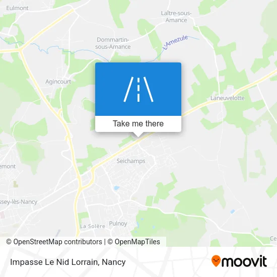 Impasse Le Nid Lorrain map