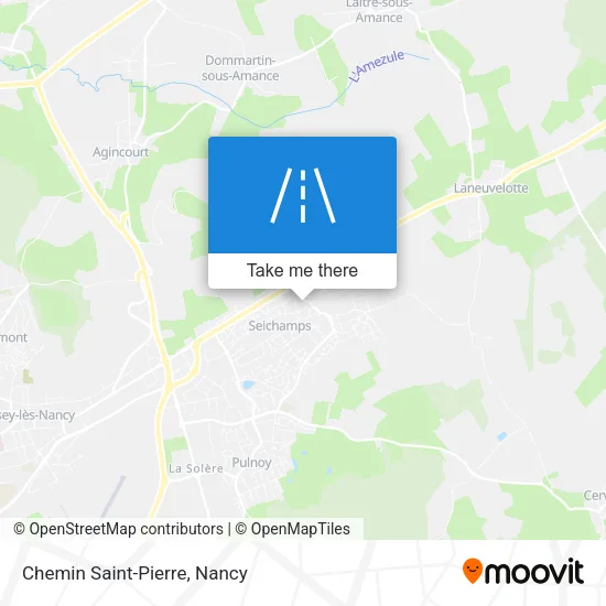 Chemin Saint-Pierre map