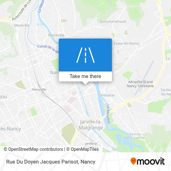 Rue Du Doyen Jacques Parisot map