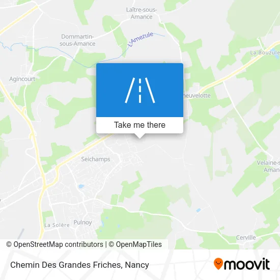 Chemin Des Grandes Friches map