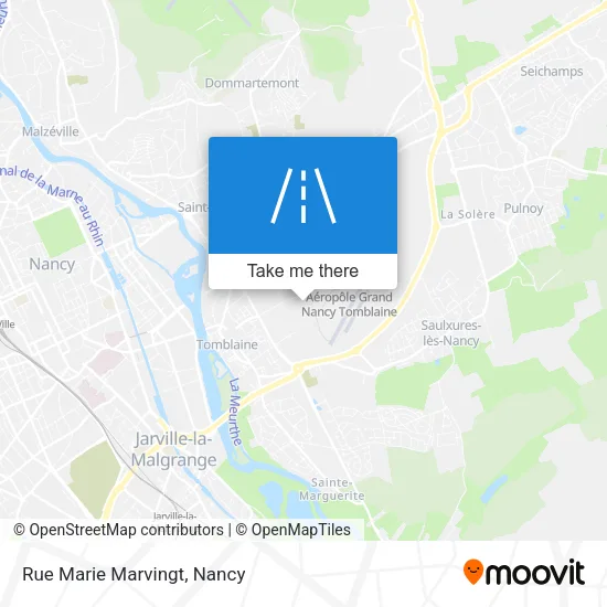 Rue Marie Marvingt map