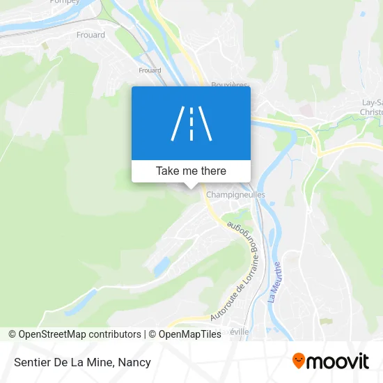 Sentier De La Mine map