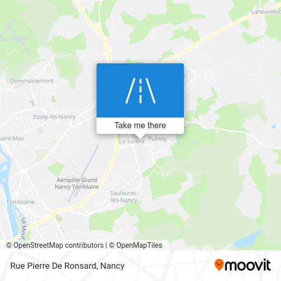 Rue Pierre De Ronsard map