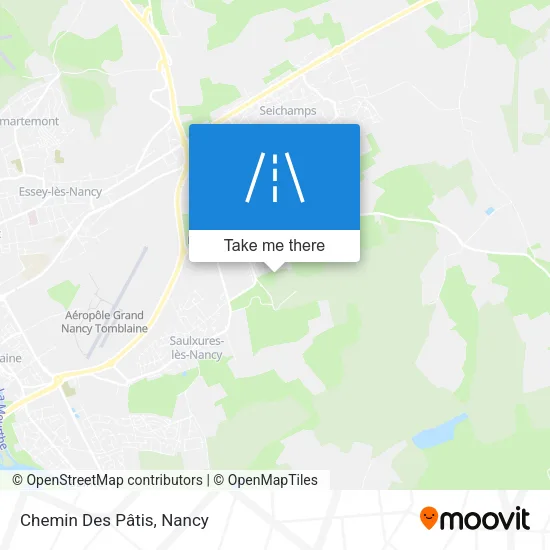 Chemin Des Pâtis map