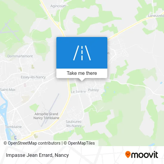 Impasse Jean Errard map