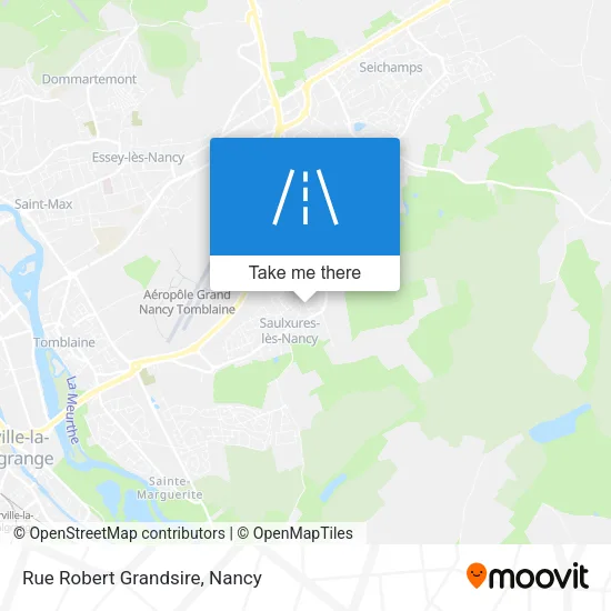 Rue Robert Grandsire map