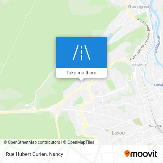Rue Hubert Curien map