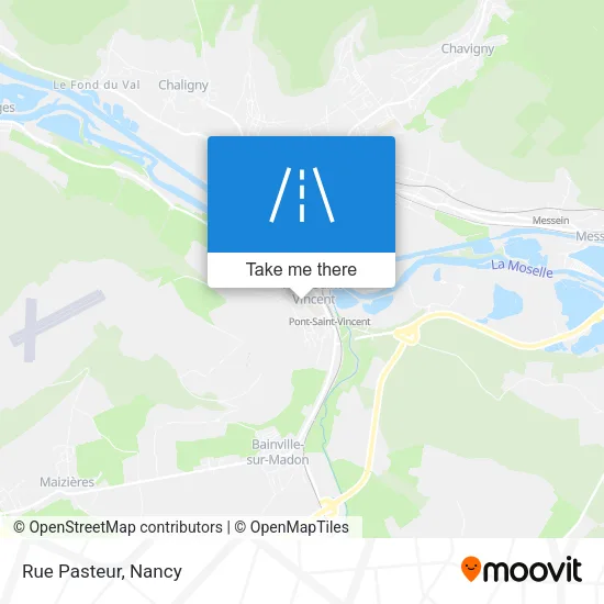 Rue Pasteur map