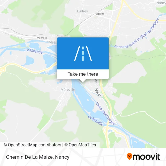 Chemin De La Maize map