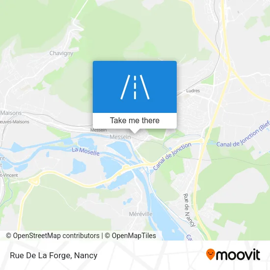 Rue De La Forge map
