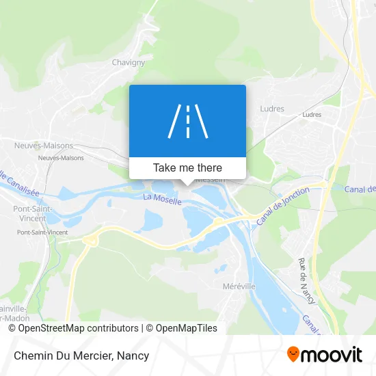 Chemin Du Mercier map