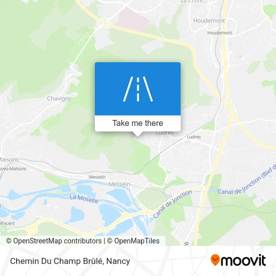Chemin Du Champ Brûlé map