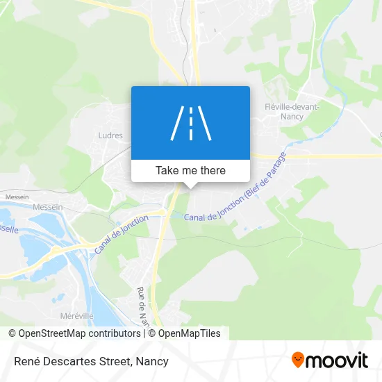 Rue René Descartes map