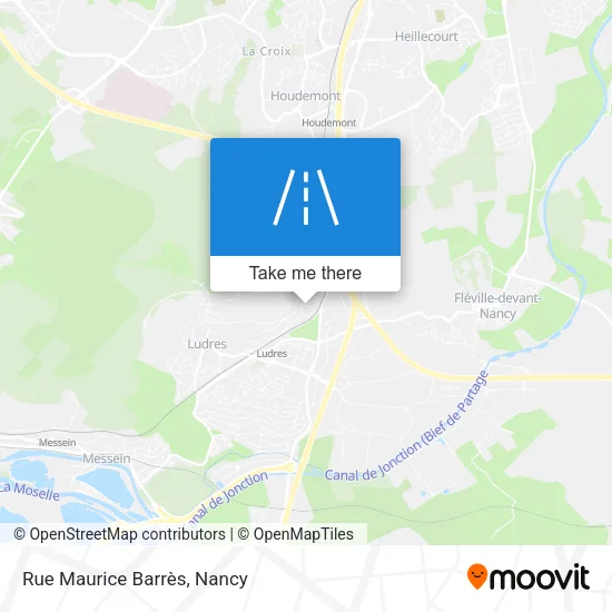 Rue Maurice Barrès map
