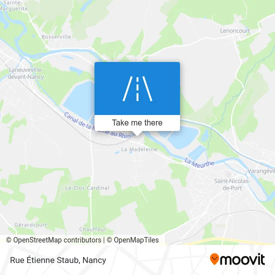 Rue Étienne Staub map