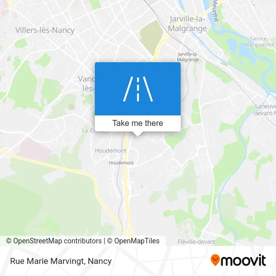 Rue Marie Marvingt map